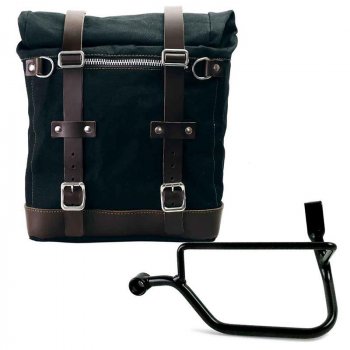 Bolsa lateral de lona + serie Triumph Cuadro Street Twin 900 SX (2016 hasta ahora)