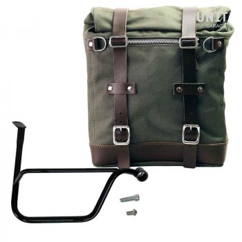 Bolsa lateral de lona + DX frame Triumph Thruxton & Thruxton R 1200 (2016 hasta ahora)