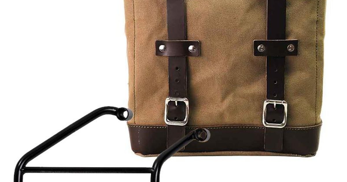 Alforja lateral Scram en Canvas 22L-30L + subchasis derecho