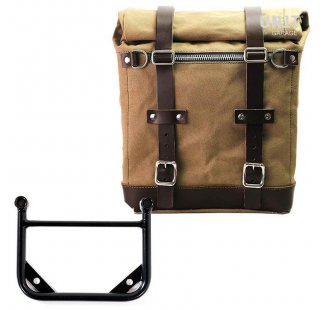 Bolsa lateral de lona + marco universal