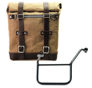 Bolsa lateral de lona + marco Yamaha SX