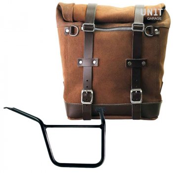 Alforja en serraje + marco derecho Pan America 1250