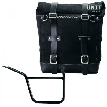 Alforja en serraje + marco derecho Pan America 1250