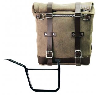 Alforja en serraje + marco derecho Pan America 1250