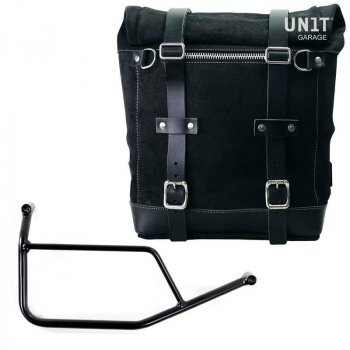 Bolsa lateral en piel dividida + Frame R 1200 R