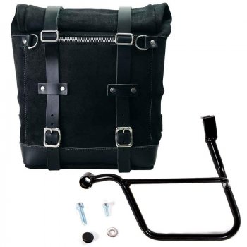 Alforja Lateral Scram Encerado 22L-30L + Subchasis Izquierdo Triumph Street Serie 900 (2017 en adelante)