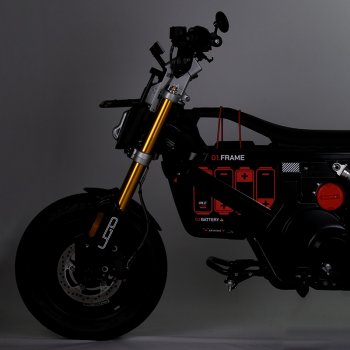 Cartuchos de horquilla BMW CE02 (altura estándar)