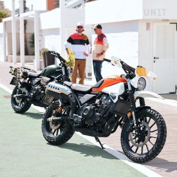 Cartuchos de horquilla para CL 500 Scrambler (versión alta +10mm)