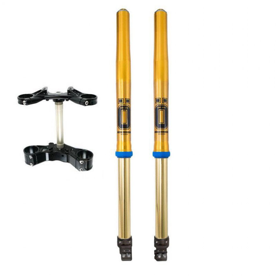 Horquilla Ténéré 700 RXF 48 completa con placas