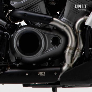 Colector de silenciador sin catalizador en acero inoxidable