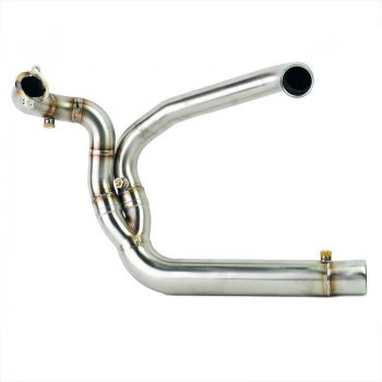 Colector de silenciador sin catalizador en acero inoxidable