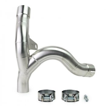 Colector de silenciador sin catalizador en acero inoxidable