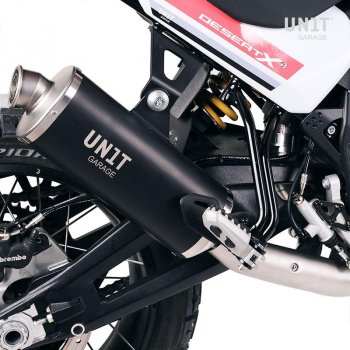 Colector de escape sin catalizador en acero inoxidable Ducati DesertX