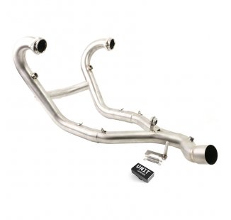 Colector de escape de acero inoxidable sin catalizador + Testigo de motor EURO 5+ BMW R12 NineT