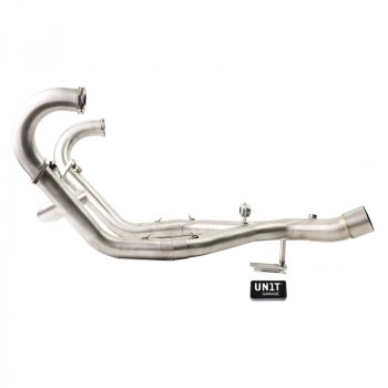 Colector de escape de acero inoxidable sin catalizador + Testigo de motor EURO 5+ BMW R12 NineT