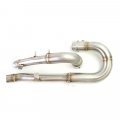 Colector de escape de acero inoxidable sin catalizador Triumph