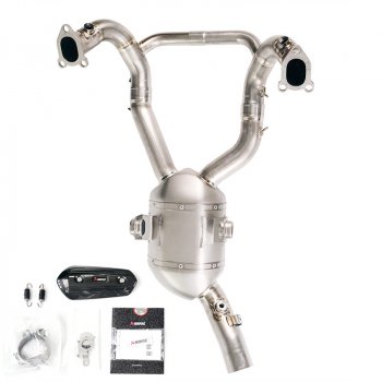 Colectores de escape Akrapovic de titanio BMW R1300GS y ADV