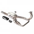 Colectores de escape Akrapovic de titanio + Silenciador de luz de advertencia del motor EURO 5+ BMW R1300GS y ADV