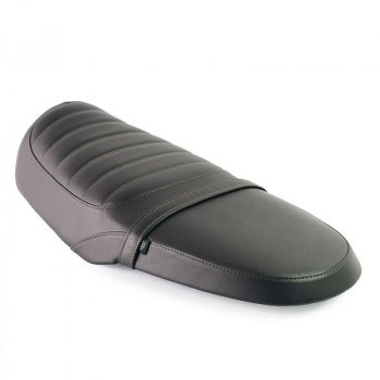 Funda de asiento de cuero marrón Honda CL