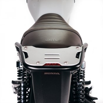 Funda de asiento de cuero para Honda GB350S