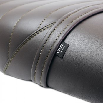 Cubierta de sillín negro/naranja BMW CE 02