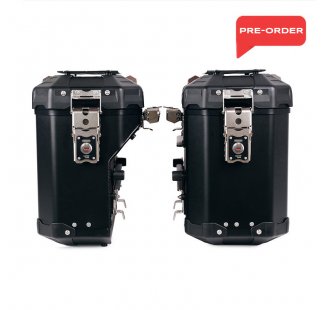 Par de maletas Atlas en Aluminio 40L + 34L