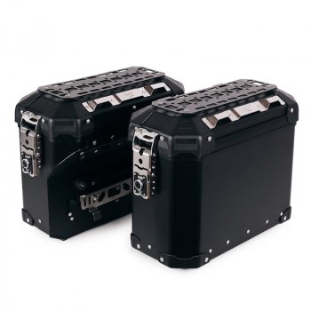 Par de maletas Atlas en Aluminio 40L + 34L