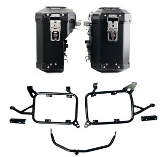 Juego de bolsas de aluminio Atlas de 39L+32L + Marcos de alforjas de aluminio Atlas BMW F900GS ADV