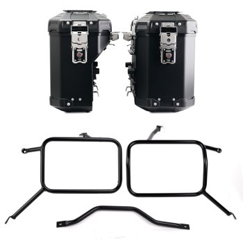 Juego de bolsas de aluminio Atlas de 39L+32L + Chasis para bolsos Atlas de aluminio Triumph Street Scrambler 900 (a partir de 2026)