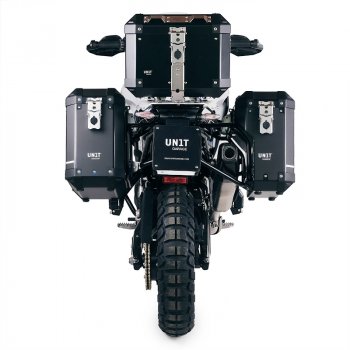 Par de bolsas de aluminio Atlas de 40L + 34L + marcos de alforjas de aluminio para BMW F900GS