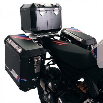 Par de bolsas de aluminio Atlas de 40L + 34L + marcos de alforjas de aluminio para BMW F900GS