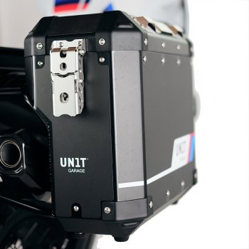 Par de bolsas de aluminio Atlas de 40L + 34L + marcos de alforjas de aluminio para BMW F900GS