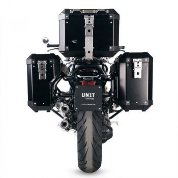 Par de bolsas de aluminio Atlas 40L+34L + marcos de bolsas de aluminio BMW R12 NineT