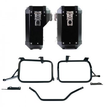 Alforjas de aluminio Atlas de 40 L y 34 L + Marcos de aluminio Honda CRF1100L Africa Twin y Adventure Sports (a partir de 2024)