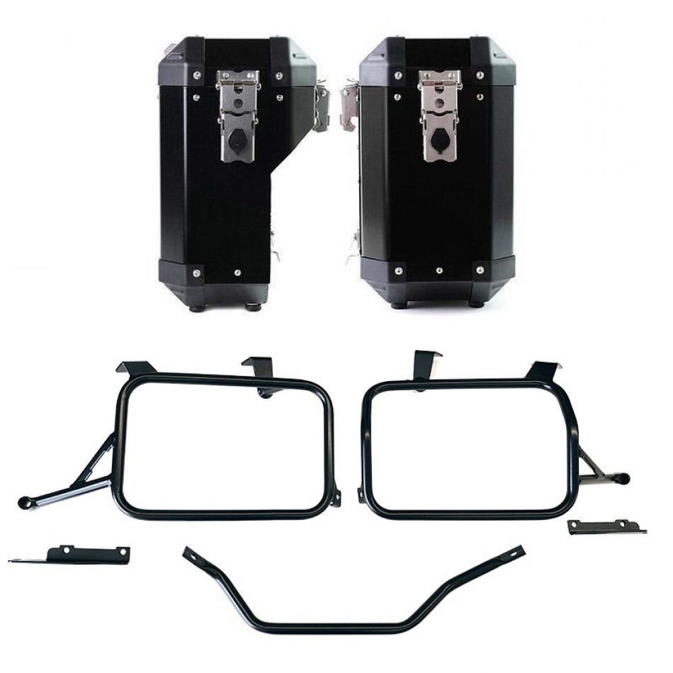 Alforjas de aluminio Atlas de 40 L y 34 L + Marcos de aluminio Honda CRF1100L Africa Twin y Adventure Sports (a partir de 2024)