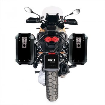 Par de bolsas de aluminio Atlas 40L+40L con chasis Moto Guzzi Stelvio (a partir de 2024)