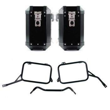 Par de bolsas de aluminio Atlas 40L+40L con marcos R80-R100GS