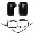 Par de alforjas de aluminio Atlas de 47L y 41L con marco para BMW F900GS