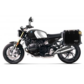 Par de bolsas de aluminio Atlas 47L+41L + marcos de bolsas de aluminio BMW R12 NineT