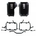 Par de bolsas de aluminio Atlas 47L+41L + Marcos para bolsas de aluminio BMW R1300GS