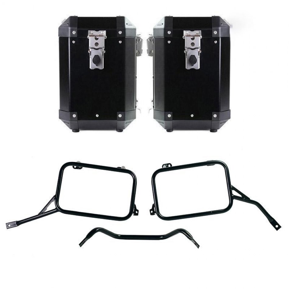 Par de bolsas Atlas en Aluminio 47L+47L con R80G/S y R80 GS Basic Frames