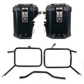 Juego de maletas laterales de aluminio Atlas 48L+41L + Chasis para bolsos Atlas de aluminio Triumph Street Scrambler 900 (a partir de 2026)