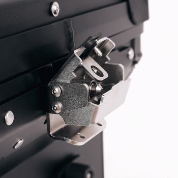 Juego de maletas laterales de aluminio Atlas 48L+48L + Bastidores de bolsas de aluminio R850R - R1100R - R1150R, R850GS - R1100GS - R1150GS y ADV