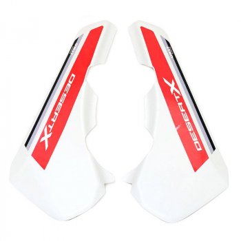 Par de paneles laterales Ducati DesertX Star White Silk