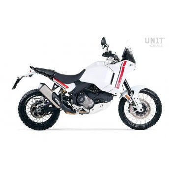 Par de paneles laterales Ducati DesertX Star White Silk