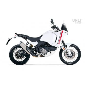 Par de paneles laterales Ducati DesertX Star White Silk
