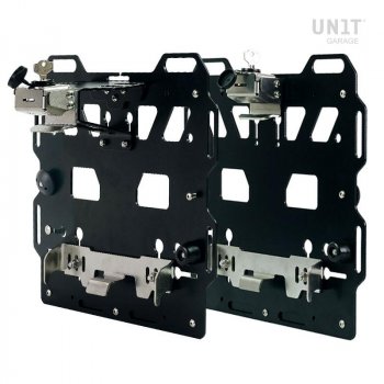 Par de maletas Atlas en Aluminio 40L + 34L