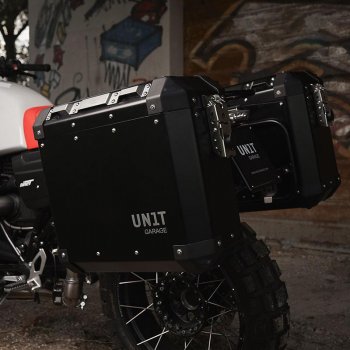 Par de bolsas Atlas en Aluminio 47L + 41L con bastidores nineT