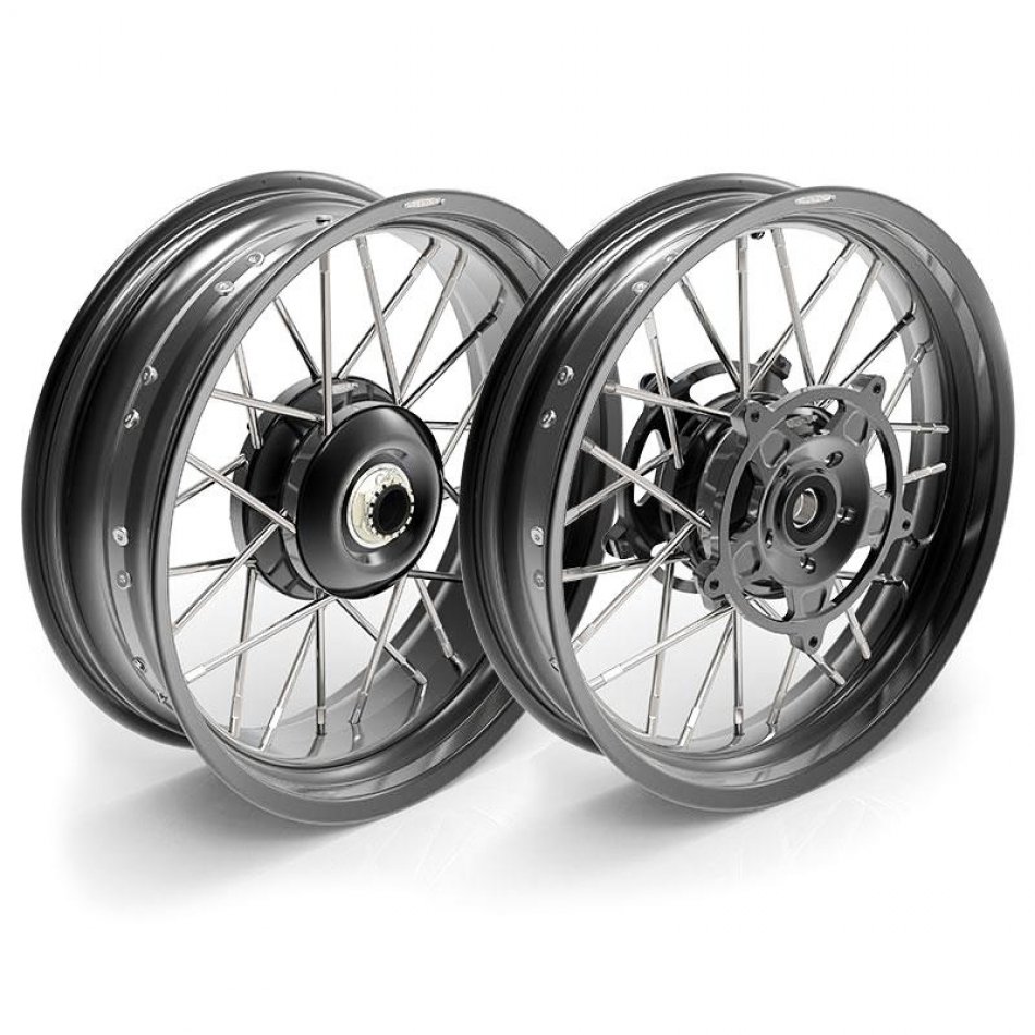 Par de ruedas de radios NineT 24M9