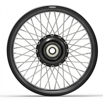 Par de ruedas de radios NineT Racer y Pure 48M6